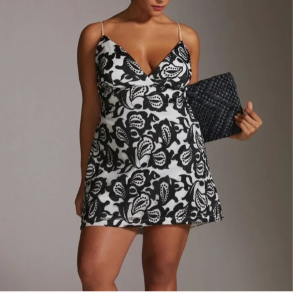 Maeve Strappy Lace Boho Party Paisly Art Hipster Hippie Chic Class Mini Dress